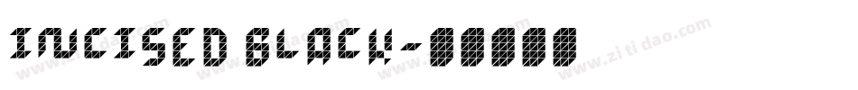 Incised Black字体转换